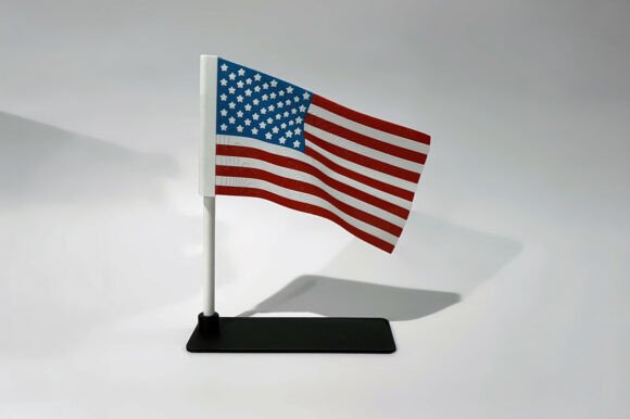 American Flag STL Patriotic Flag Decor