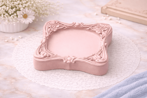 Art Nouveau Trinket Dish STL