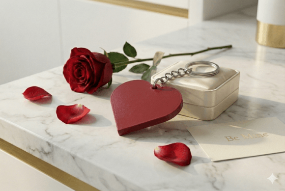 Heart Keychain – A Romantic Gift Keepsake with Endless Possibilities