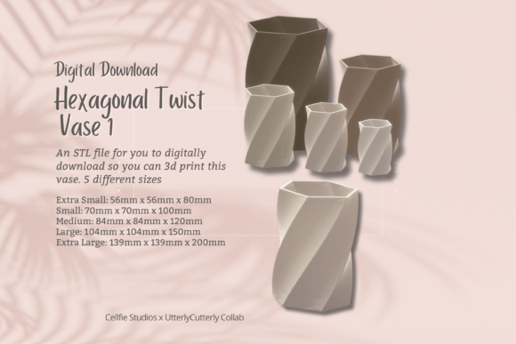 Hexagonal Twist 1 Vase STL File - Digita: A Comprehensive Evaluation for Home Printers