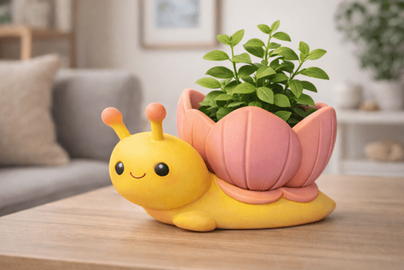 Snail Planter: A Whimsical Addition to Your Space