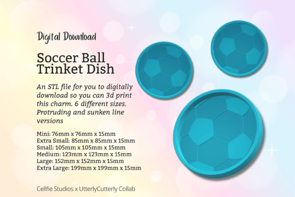The Ultimate Soccer Ball Trinket Dish STL File: A Minimalist Masterpiece for Your 3D Printing Journey