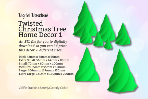 Twisted Christmas Tree 1 Home Decor STL: A Practical Guide to Printing Your Own Modern Vintage Ornament